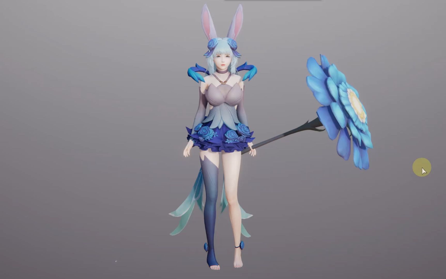 【王者荣耀】公孙离-花间舞 hs2人物卡展示