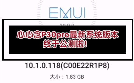 【EMUI 10.1.0】P30Pro终于终于参加了最新系统公测,你们猜我期待的更新了吗?哔哩哔哩bilibili