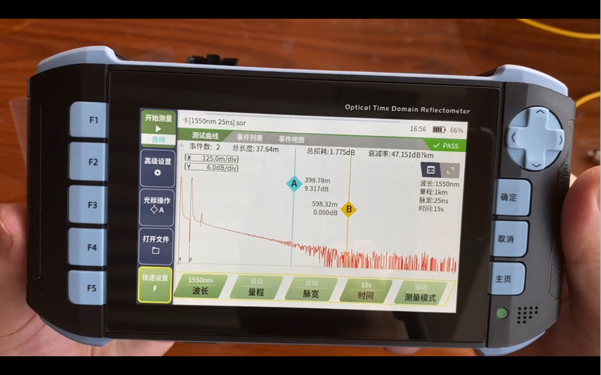 这个 OTDR 光纤测试仪你们打几分?哔哩哔哩bilibili