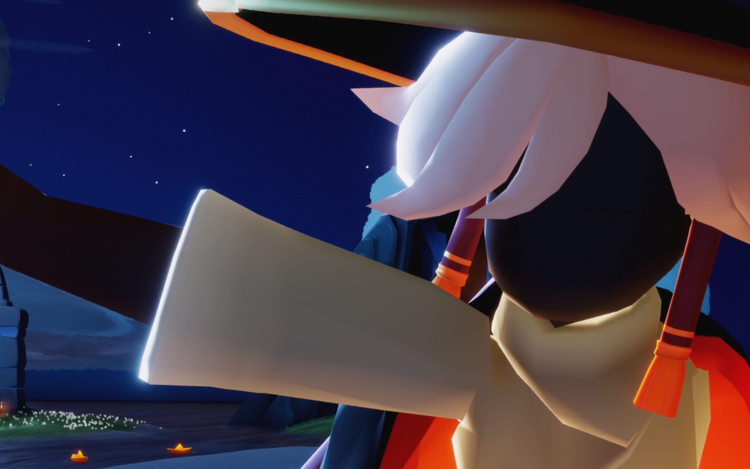 【光遇箬笠】月落乌啼霜满天 江枫渔火对愁眠_哔哩哔哩bilibili_sky光