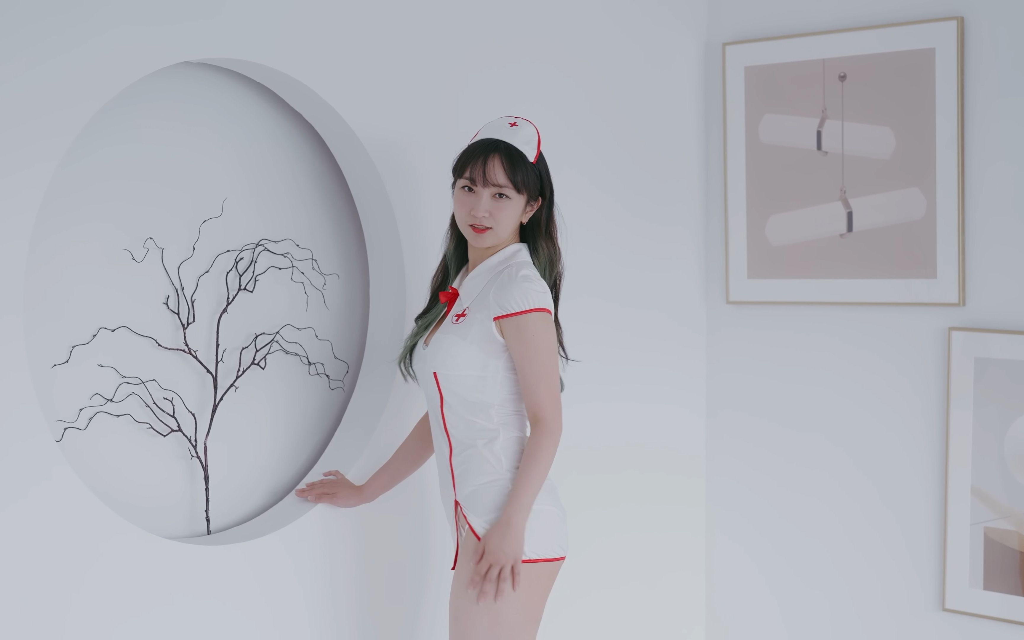 女神护士制服cosplay秀-6.0_哔哩哔哩_bilibili