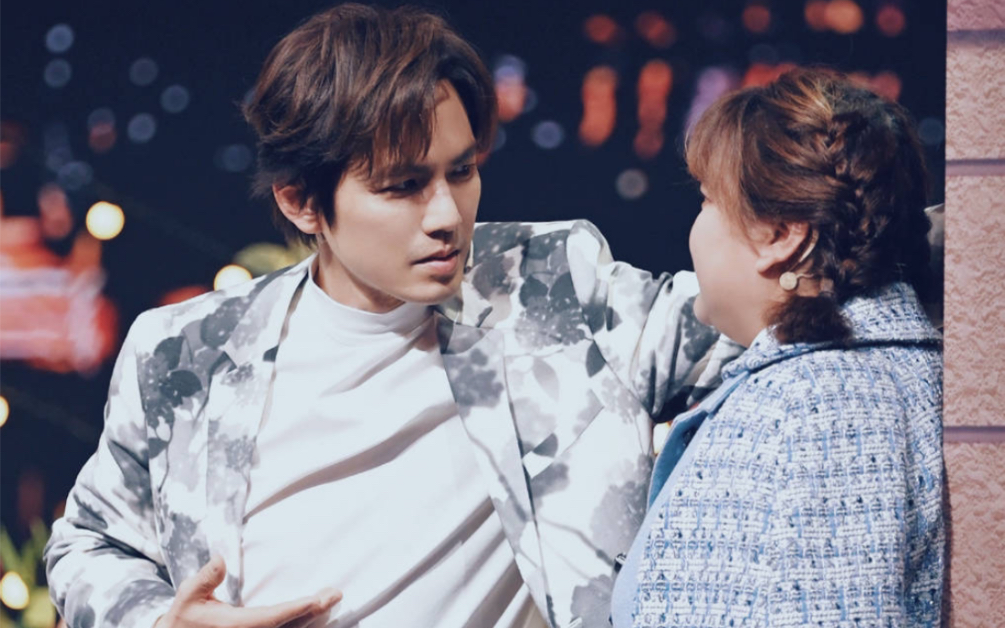 【贾玲钟汉良cp感】好想魂穿贾玲姐说出那句:"你想对我做什么      都