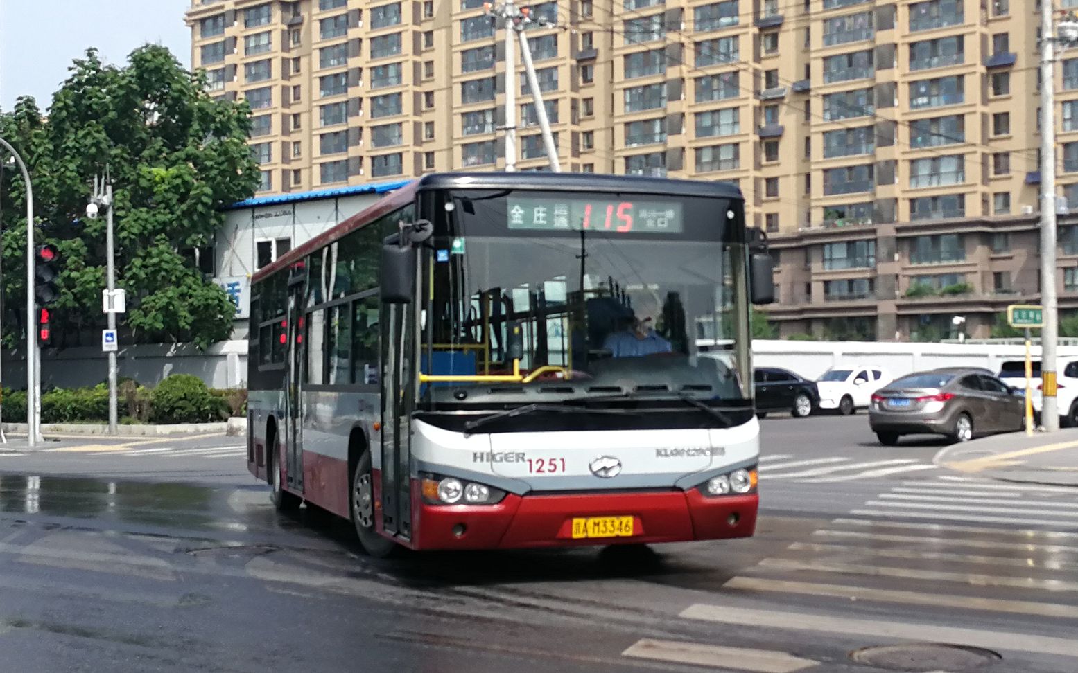北京公交115路华宇图片
