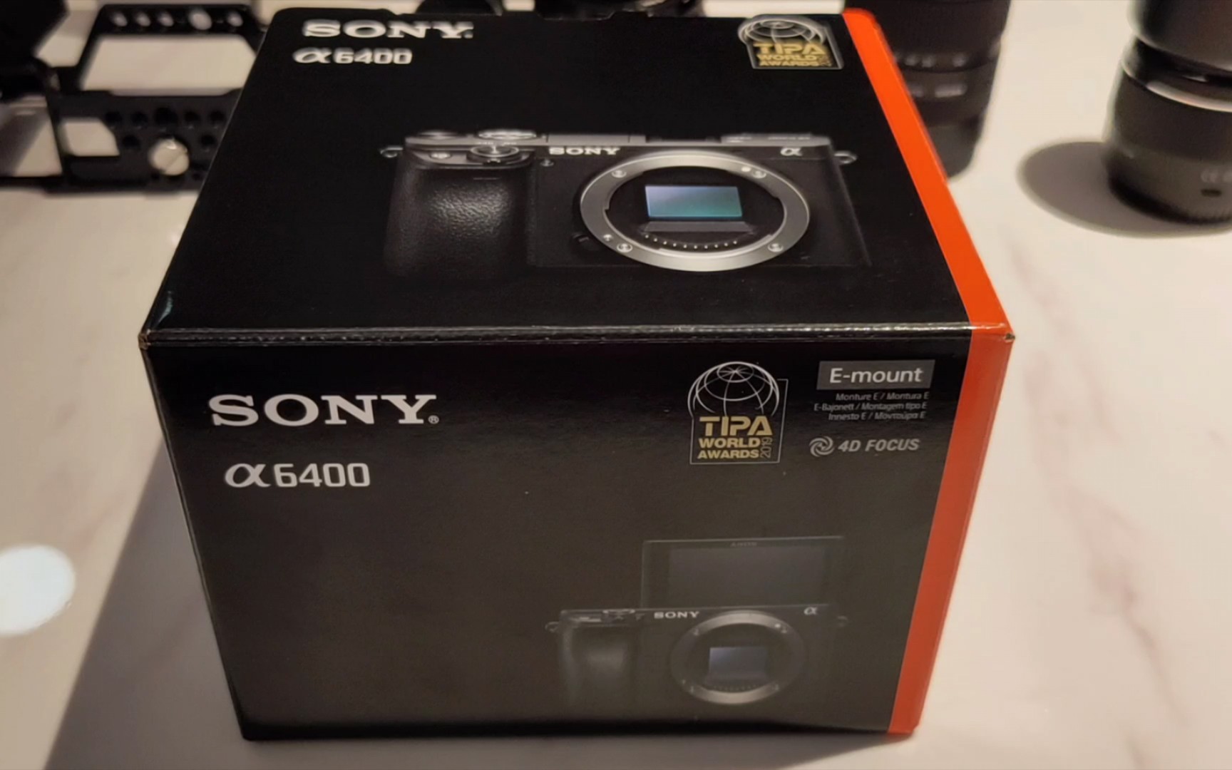 索尼a6400单机身开箱(补) 换掉了用了两年多的a6000