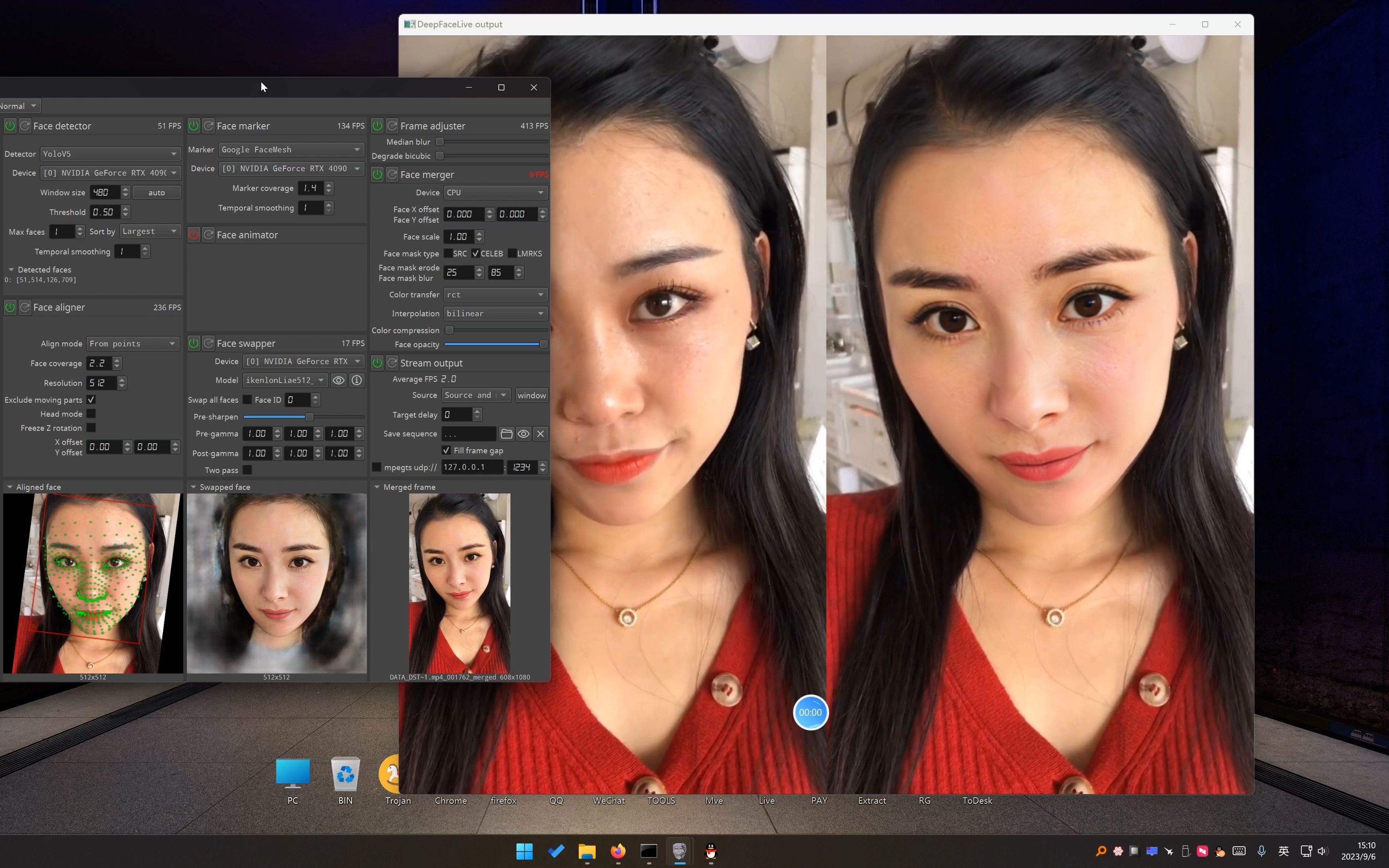 ai实时换脸 超高精度模型-ai变脸教学-默认收藏夹-哔哩哔哩视频