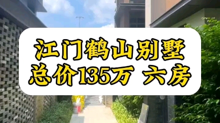 广东江门鹤山别墅,总价135万,六房户型,70年产权.#江门别墅哔哩哔哩bilibili