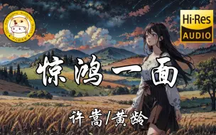 Download Video: 【Hi-Res无损】许嵩/黄龄-惊鸿一面「柳下闻瑶琴 起舞和一曲」动态歌词