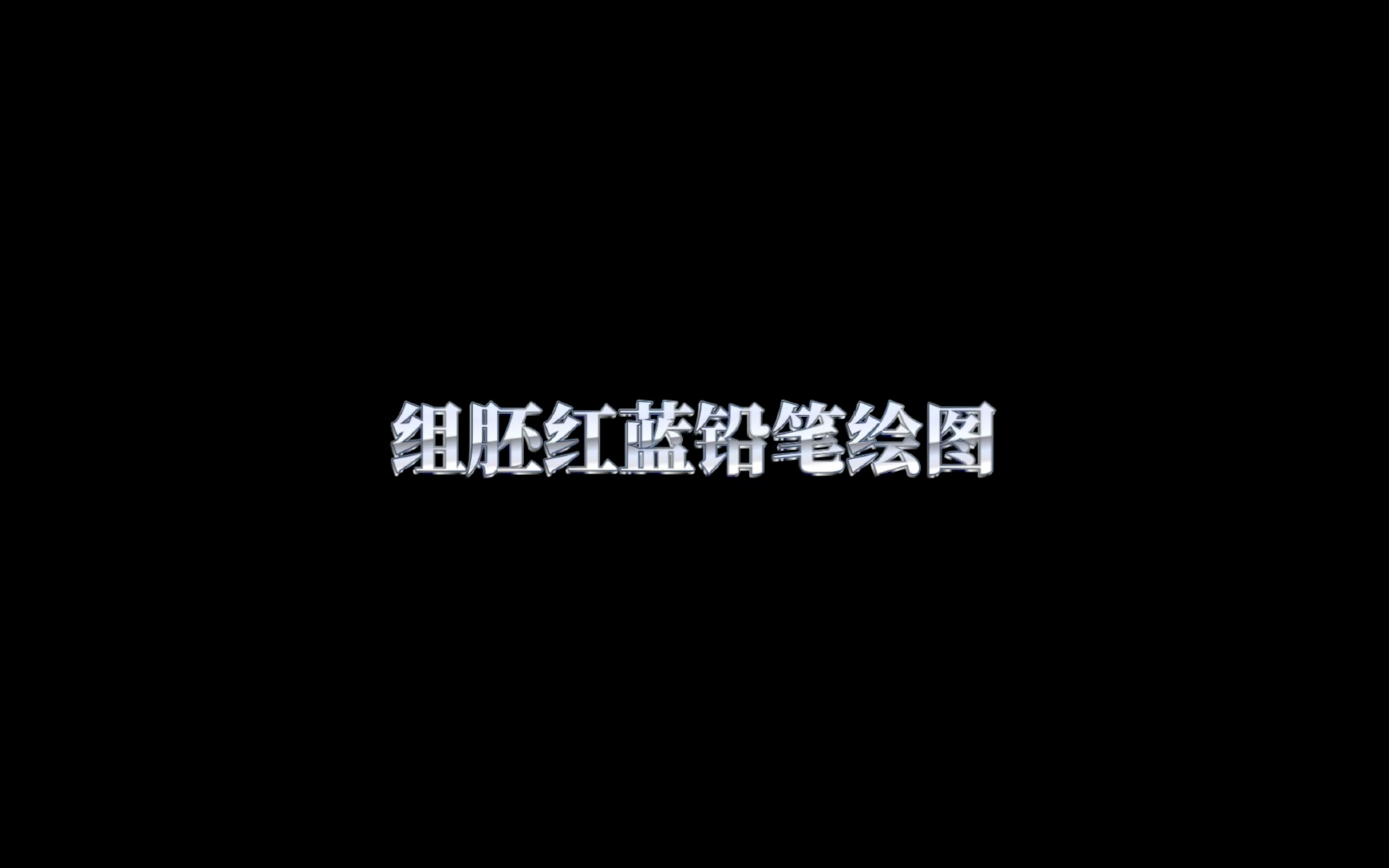 【汇总】组胚红蓝铅笔清晰版哔哩哔哩bilibili