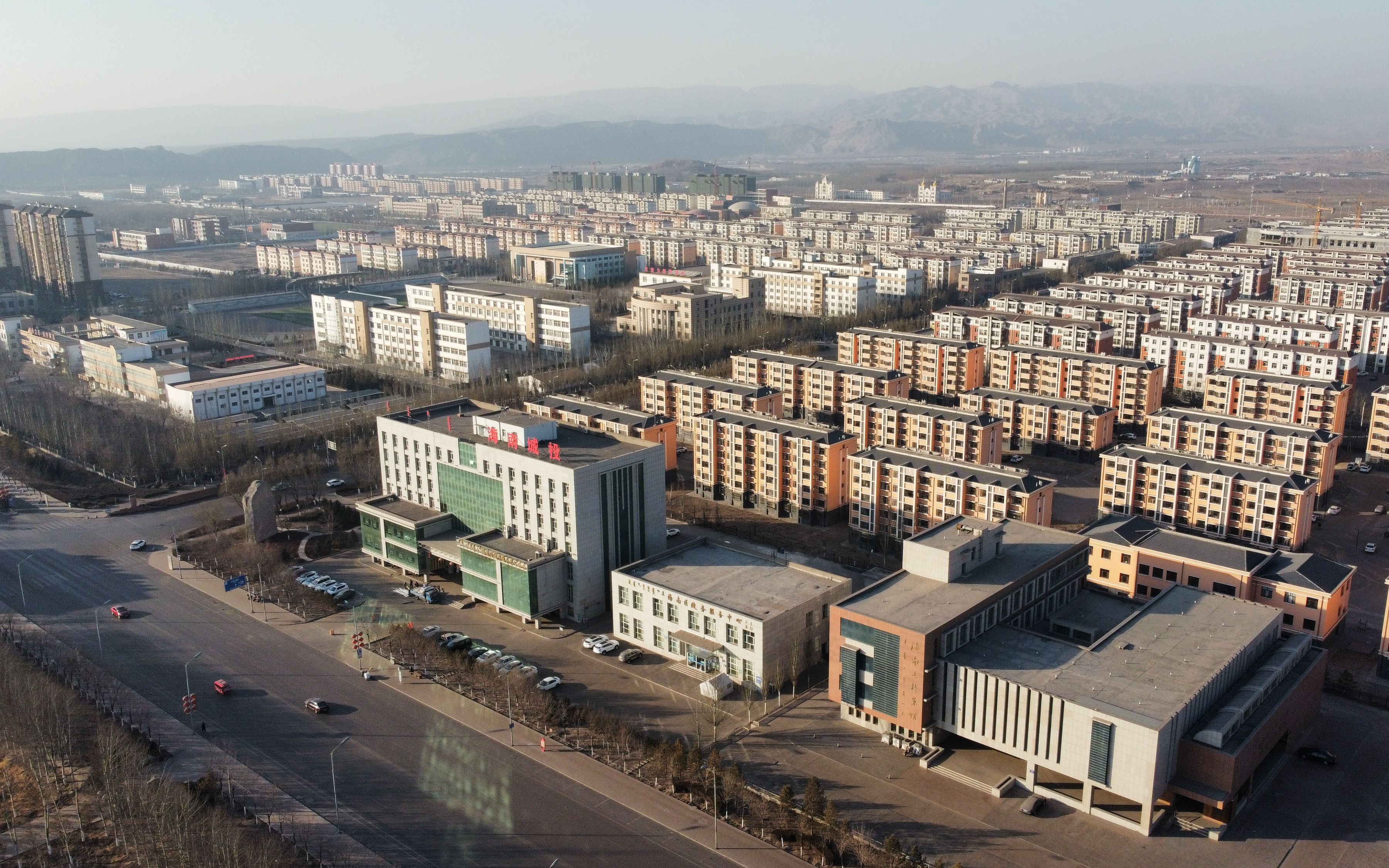 我的空拍初记录【乌海市海南区巴彦乌素东街2k】—大疆mavic mini ii