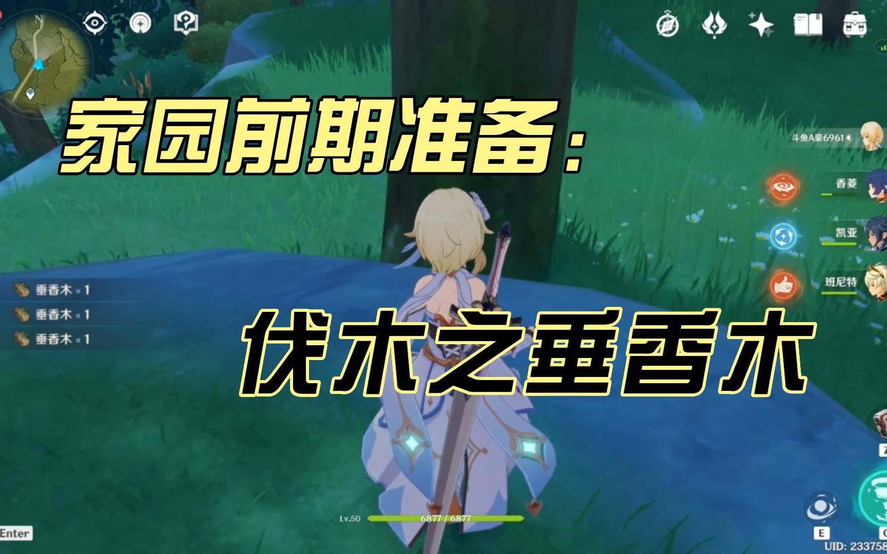 尘歌壶准备工作之垂香木篇_原神_攻略