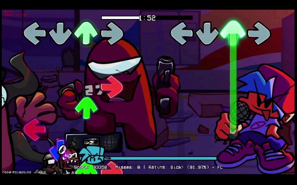 fnf超优质德芙模组 vs richard (food poisoning)