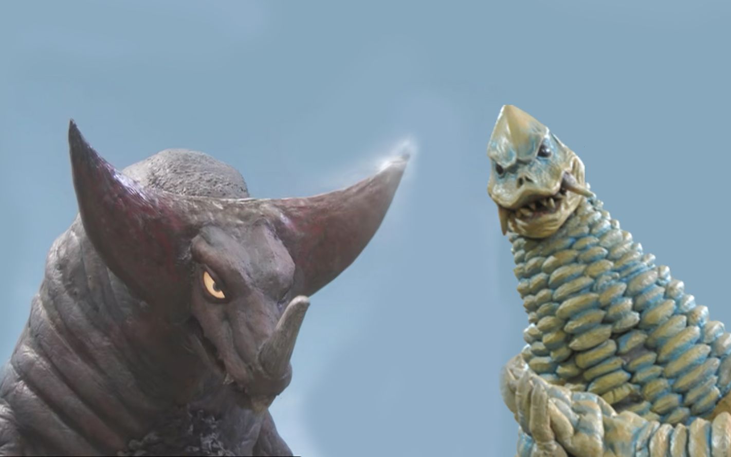 怪兽雷德王与怪兽哥莫拉不打不相识,一打变成了拜把子兄弟!