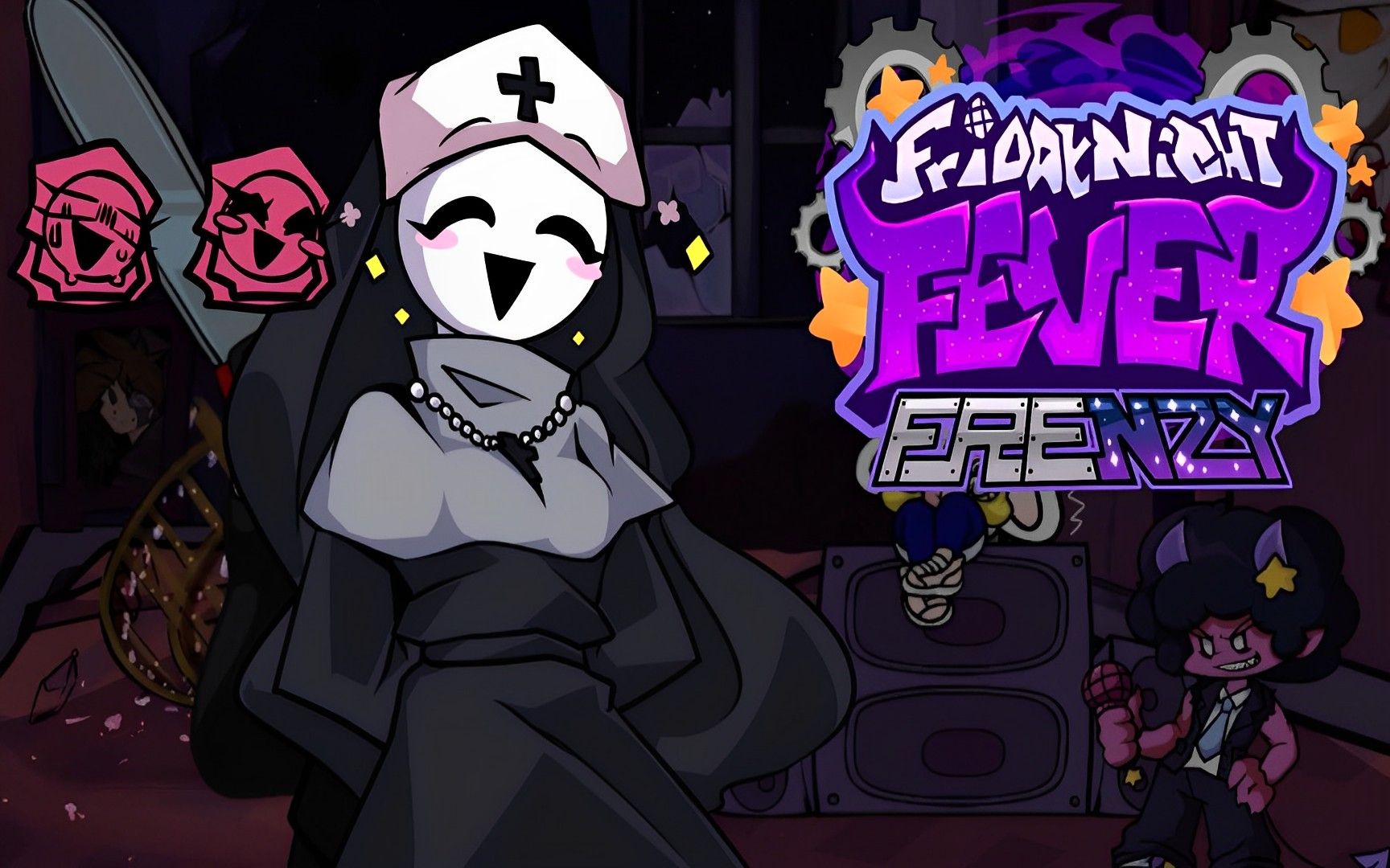 [图]Taki超可爱的！！FNF超优质MOD FRIDAY NIGHT FEVER: FRENZY