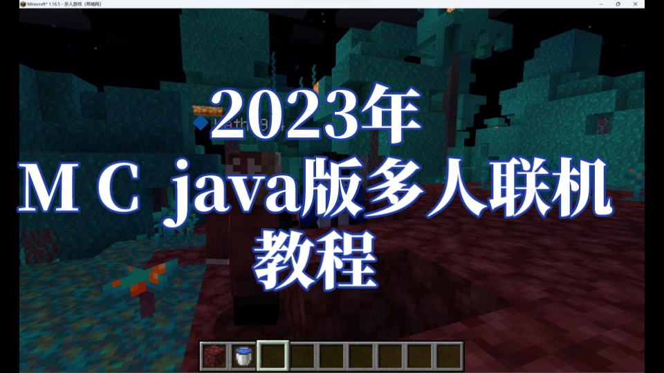 【MC Java版】超详细国际版MC联机教程-小白也能学会-不需要内网穿透 - 哔哩哔哩