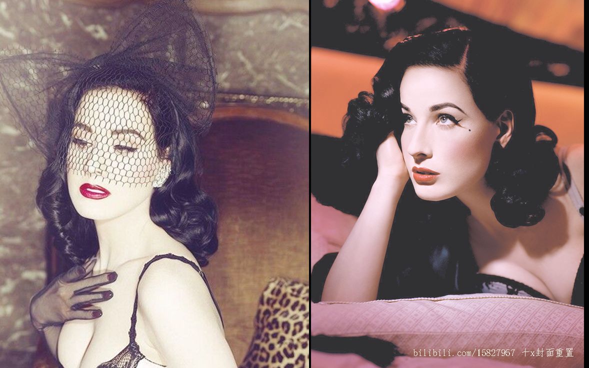 Dita Von Teese 为德国ARTDECO拍摄化妆品宣传 | 幕后.哔哩哔哩bilibili