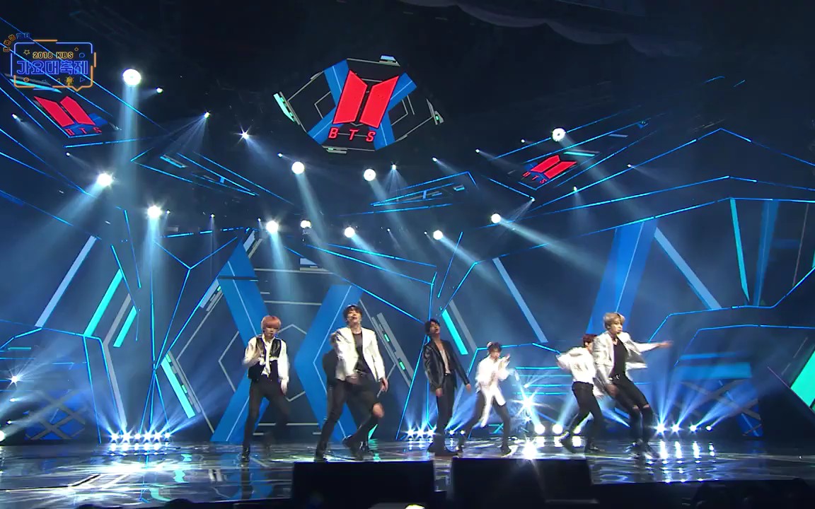 【2018kbs歌谣大祝祭】防弹少年团bts 舞台cut