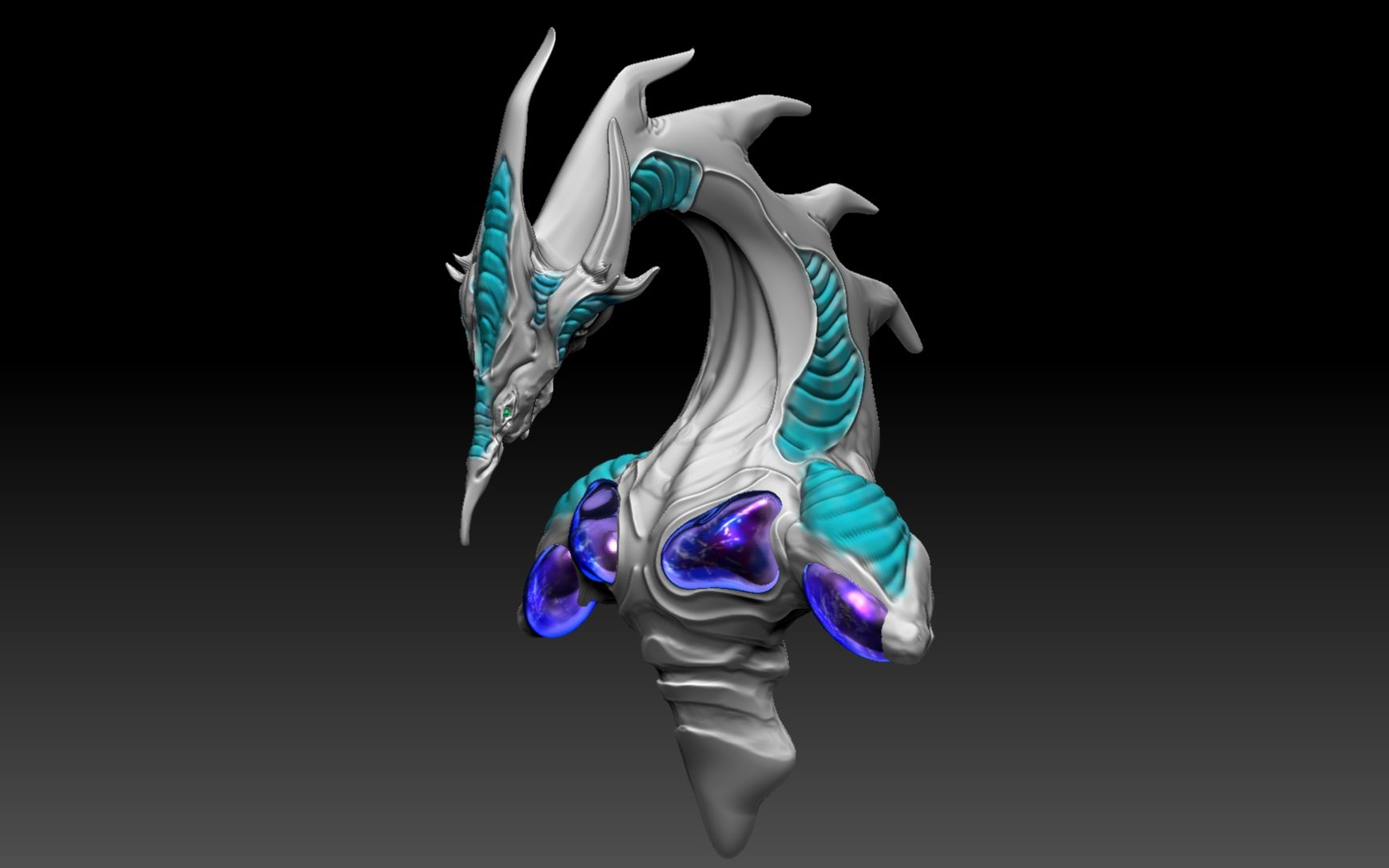 【游戏王】建模 一直动游星 星尘龙①_哔哩哔哩_bilibili