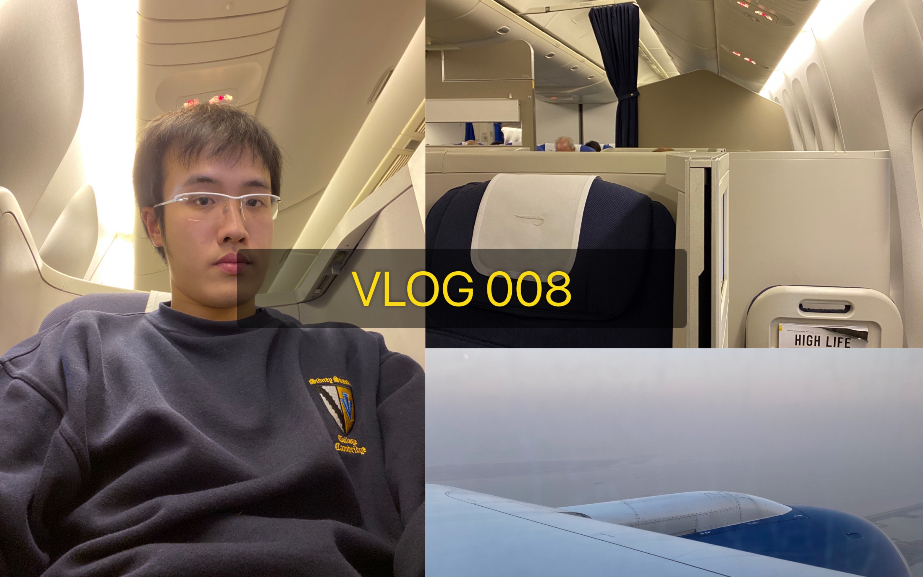 VLOG 008 剑桥大学放假了!圣诞节回国历时16小时!哔哩哔哩bilibili