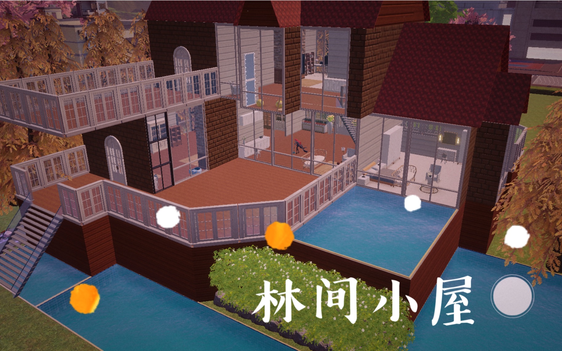 「龙族幻想家园」秋日林间小屋