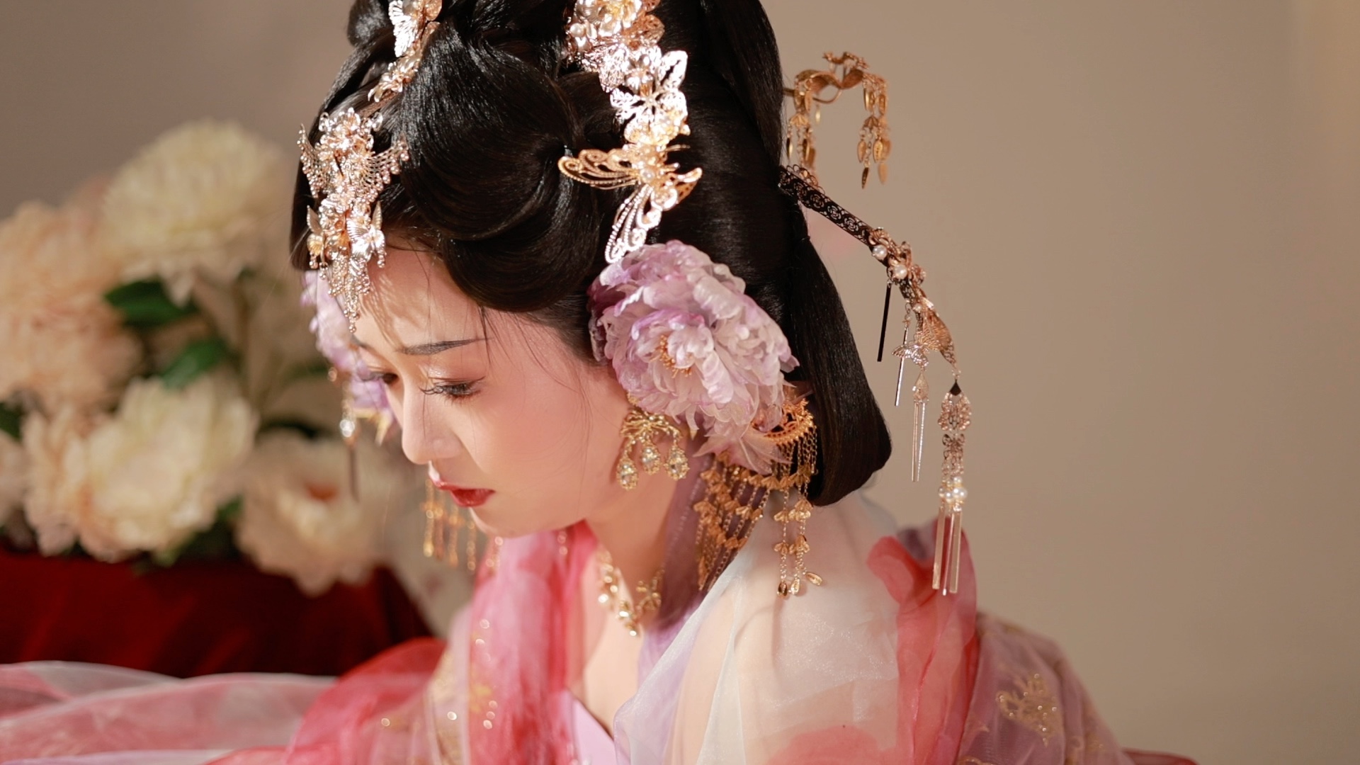 五月还得是牡丹花神汉服造型