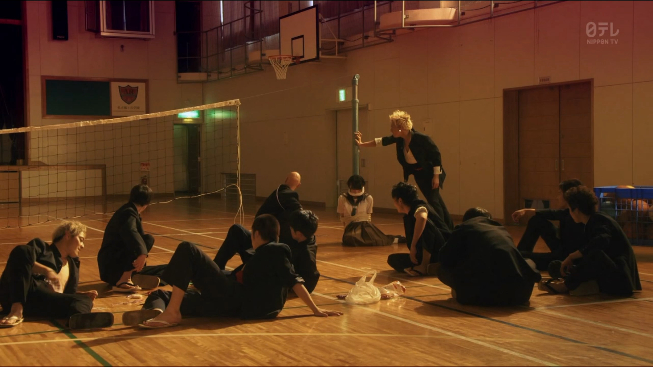 【马路无理学园】岡部麟被绑在柱子上