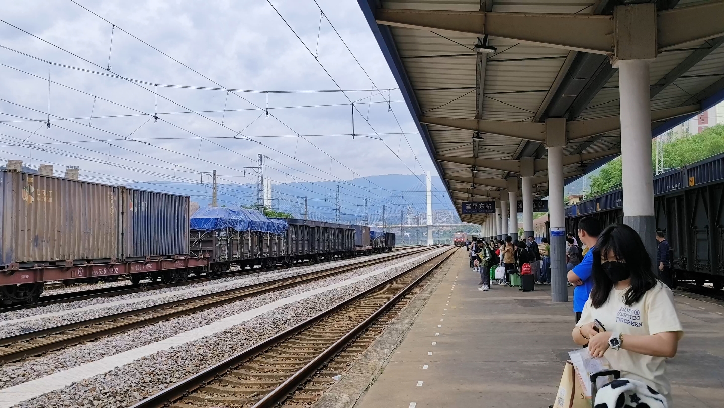 【峰福铁路游记】4k超高清 由洛阳开往福州的k29次列车驶进延平东站