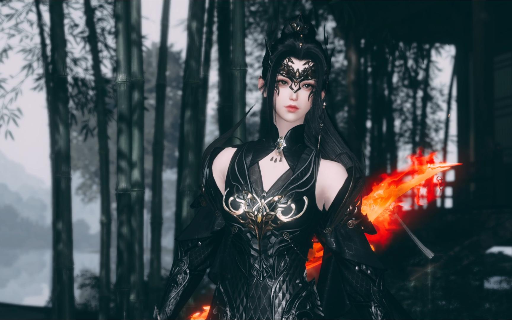 逆水寒手游 女血河也可以很帅! 血河大帝千秋万代一统江湖!