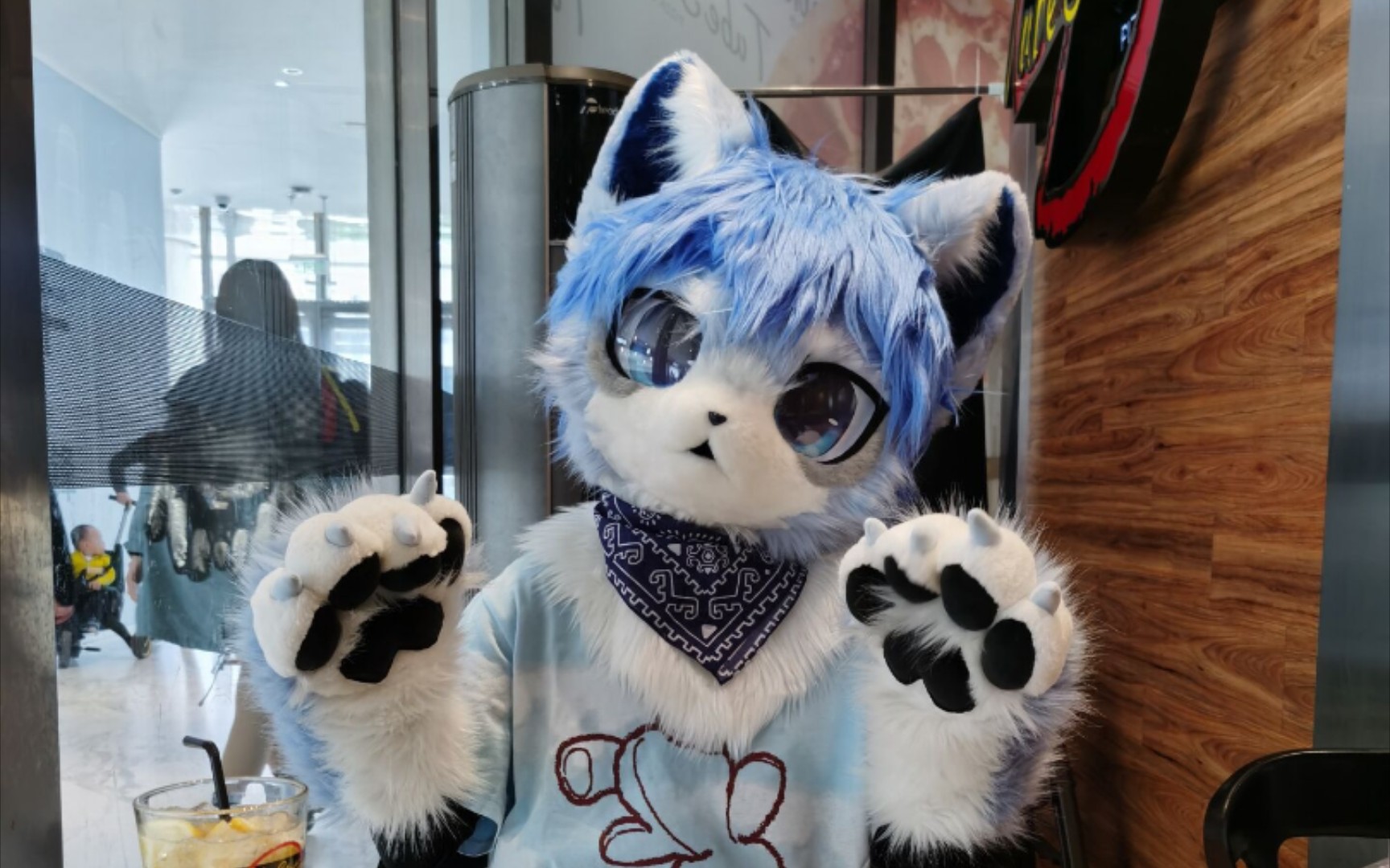 【兽装/fursuit】来自姨妈家的澜玖本体兽装开箱