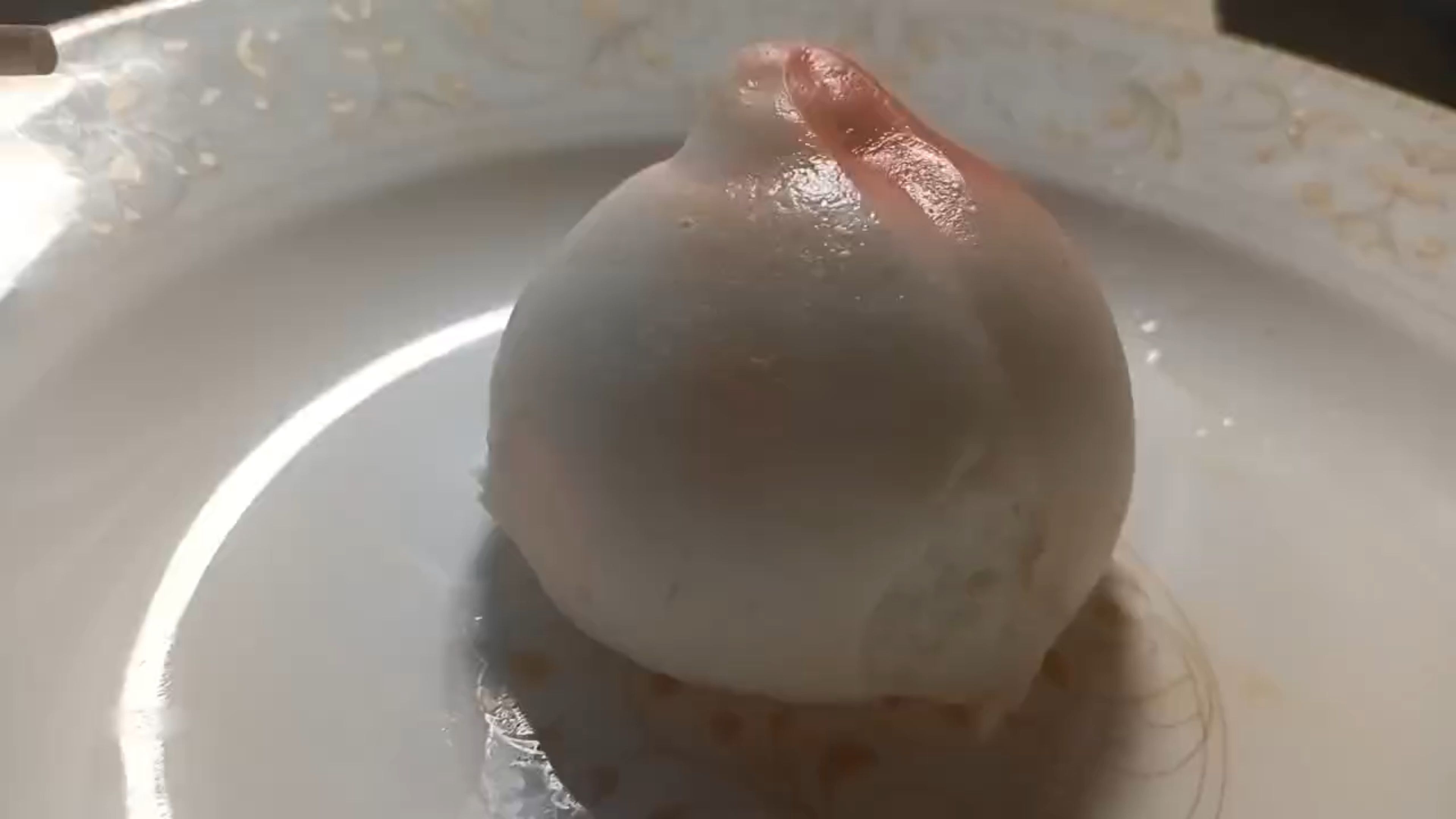 奶白的包子