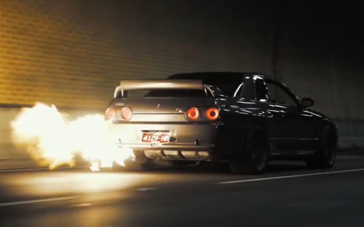 昼伏夜出猛兽独行 R32 GTR,太帅了!哔哩哔哩bilibili