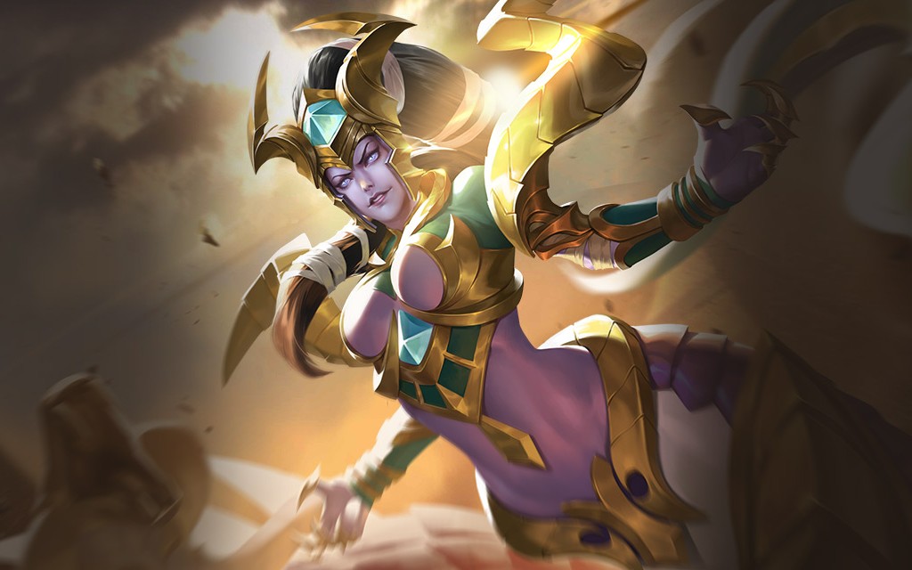 活动作品传说对决体验服玛迦皮肤灵蛇祭司