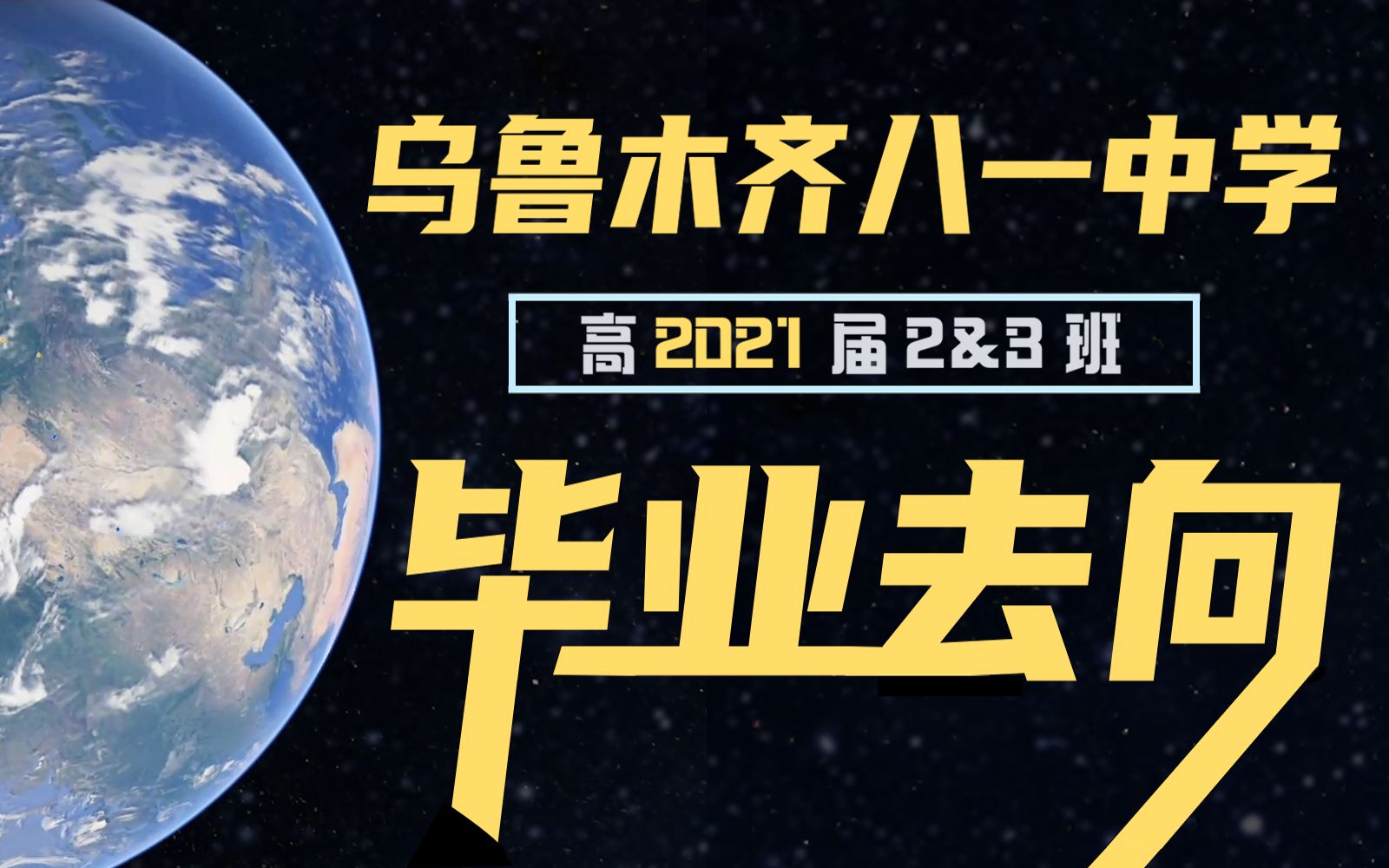 乌鲁木齐八一中学高2021届23班毕业去向