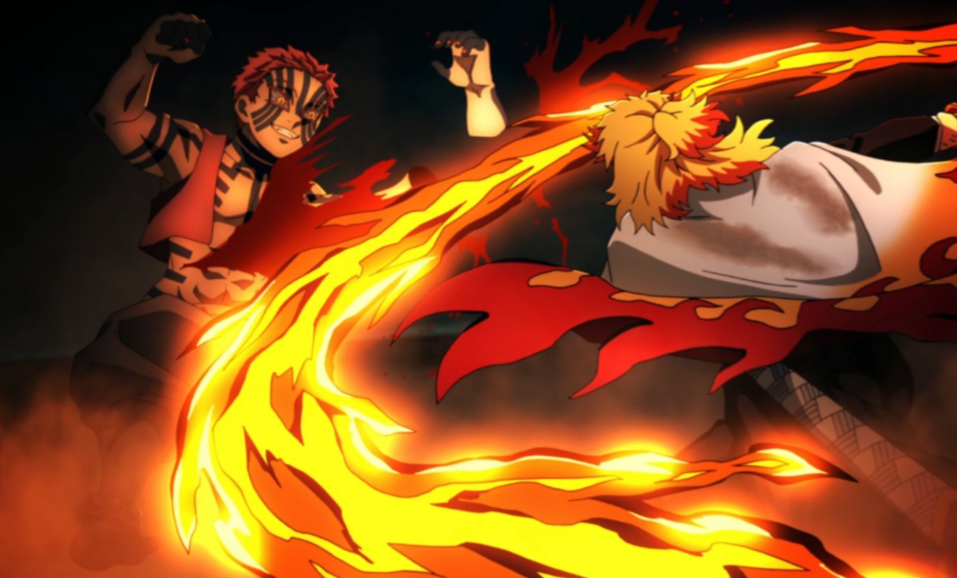 炎柱vs上弦叁 2/4