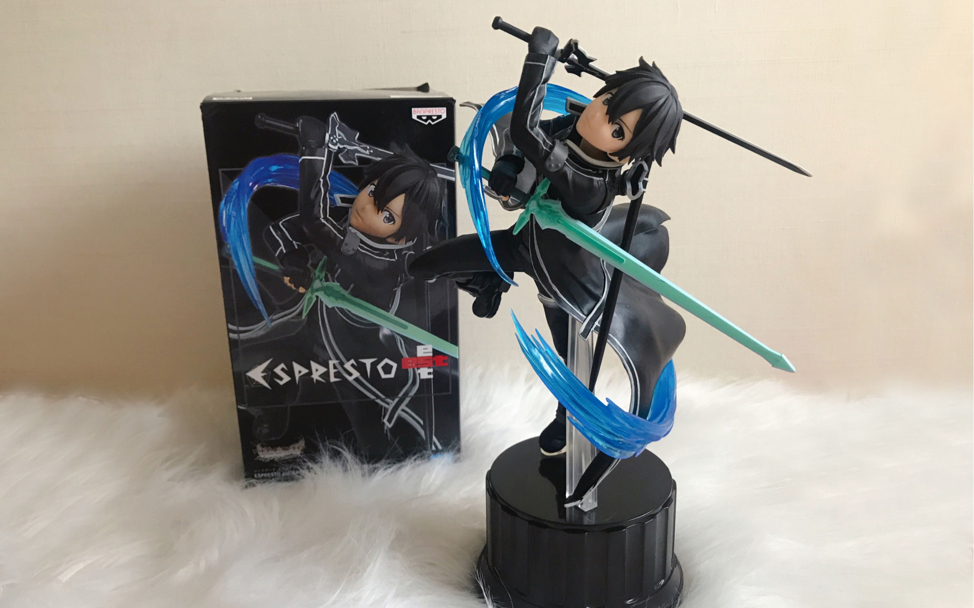 【开箱】眼镜厂 刀剑神域 桐人 黑之剑士ver. 景品手办