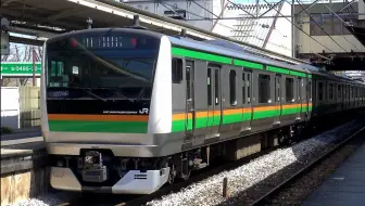 4k 日本铁道 Jr东日本e231系近郊型e233系3000番台ef210 Ef81 発着 哔哩哔哩 Bilibili
