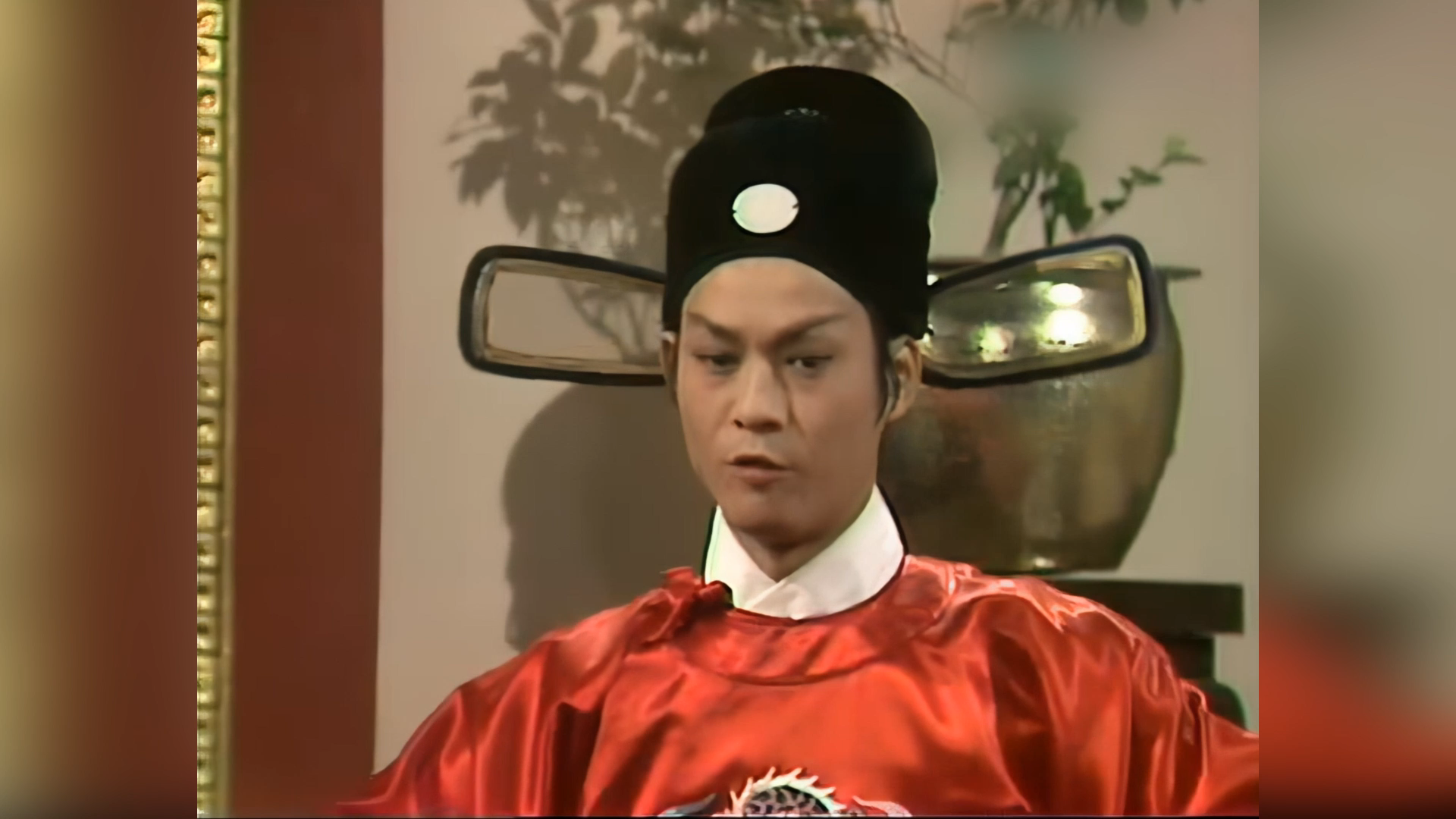 75版紫钗记11郑少秋汪明荃主演周润发在里面演了一个小兵