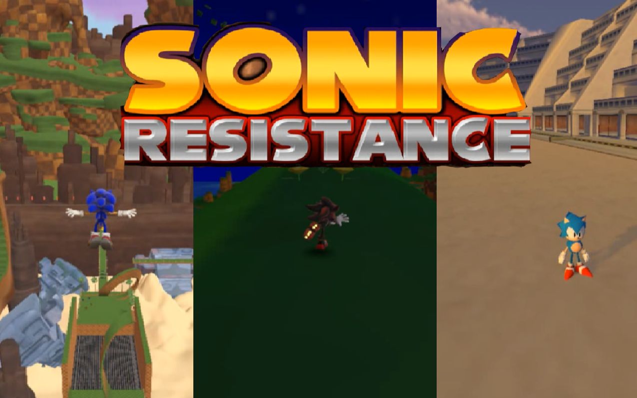 【同人3D】索尼克3D同人游戏Sonic Resistance试玩哔哩哔哩bilibili