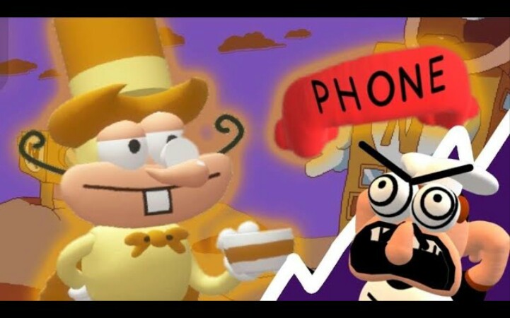 the noise prank calls peppino (pizza tower animation)