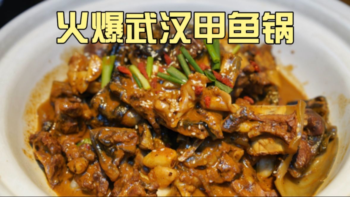 上海甲鱼锅专门店!甲鱼牛蛙黄鳝一锅,三倍鲜美,浓郁酱汁捞饭,实惠好吃人气火爆!哔哩哔哩bilibili