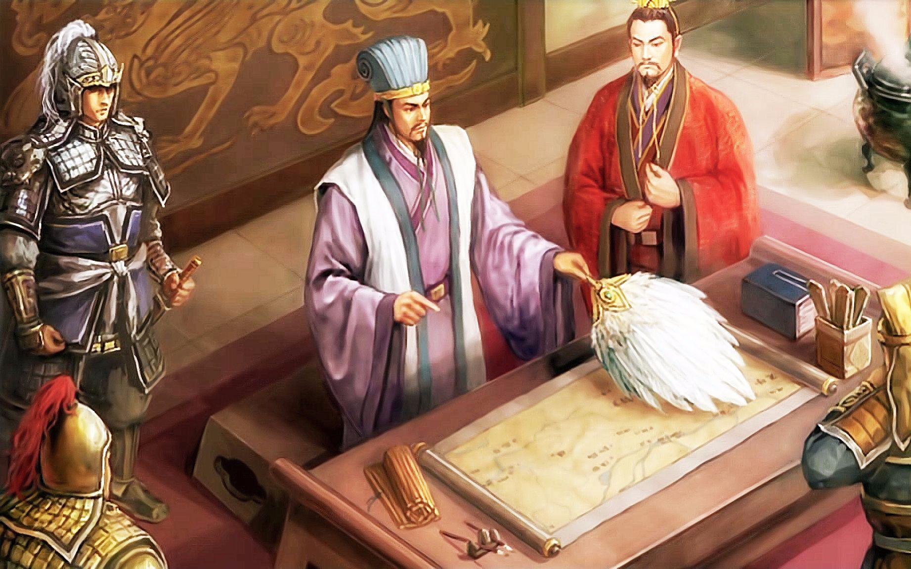 诸葛亮和黄月英吵架被气得发怒,三国志11威力加强版203年剧本新野刘备