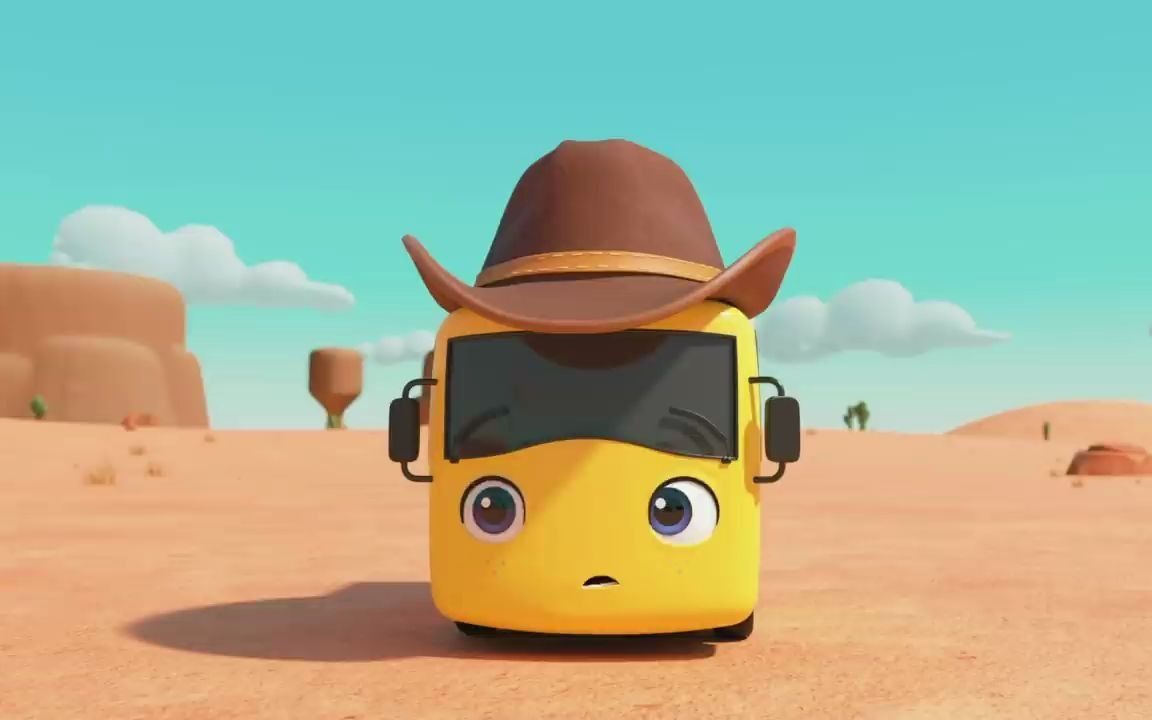 [图]《Go Buster 小巴士巴斯德》Buster the Cowboy Song!