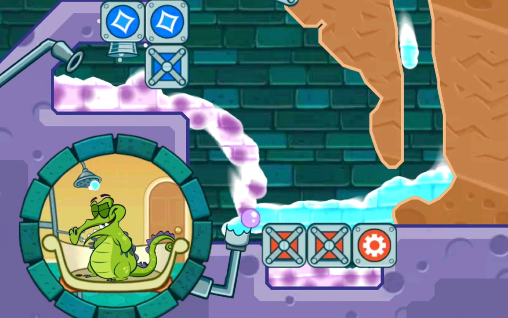 【小鳄鱼爱洗澡】当你第一次玩你好,小顽皮