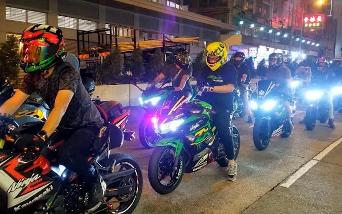 Ninja 400夜游飞鹅山_哔哩哔哩_bilibili