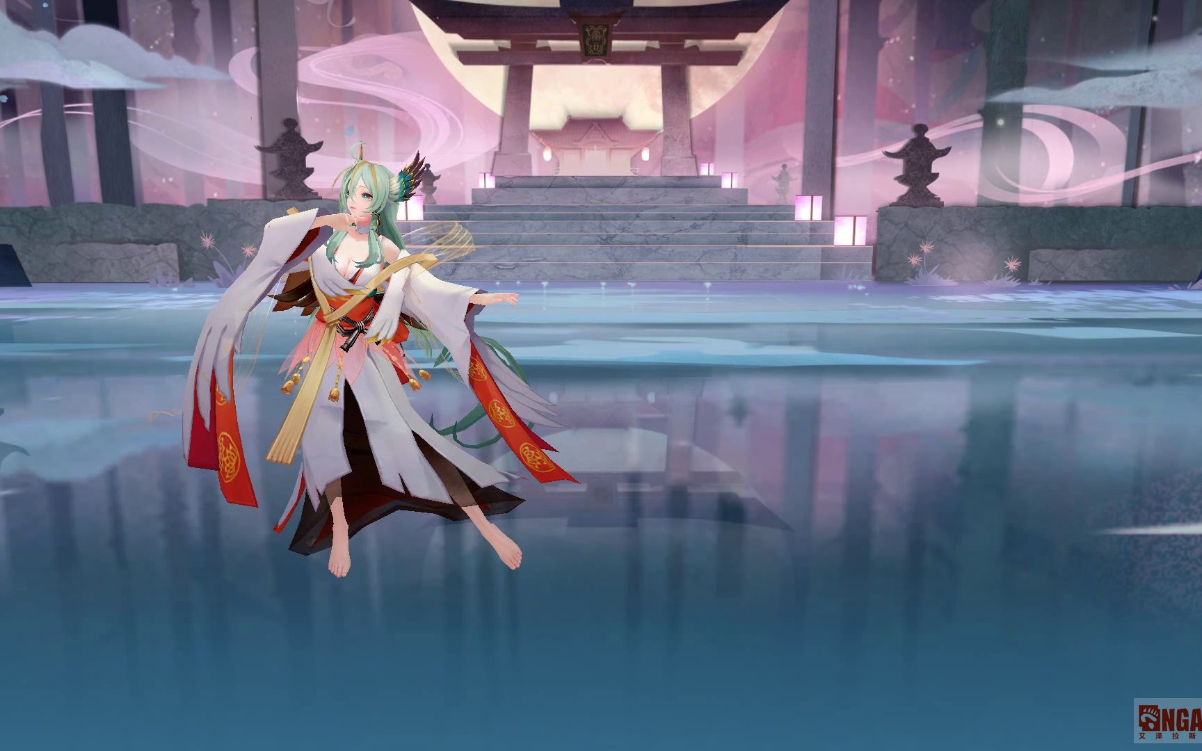 紧那罗ar式神歌舞《音吹雪》 nga阴阳师