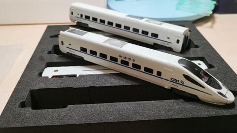 模型测评/ kunter出品CRH380A-6606L动车组模型基本组三节10-301-哔哩哔哩