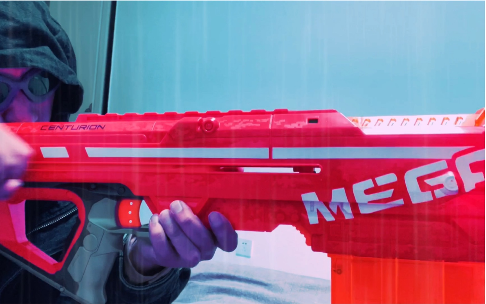 nerf百夫长大红狙赛博朋克反器材弹