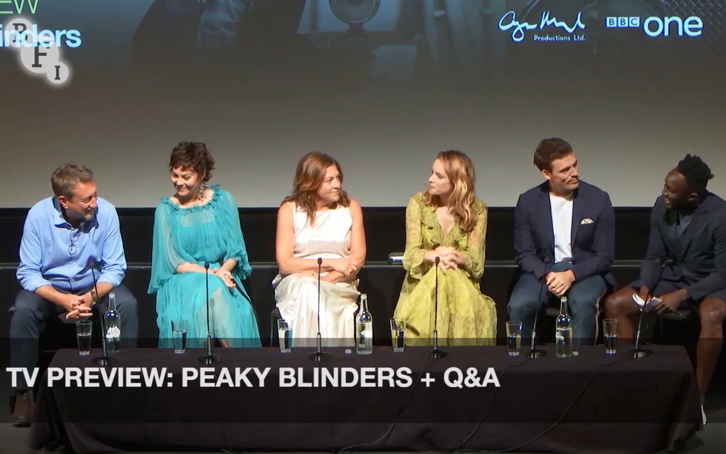 [图]【英字】The Peaky Blinders cast on returning for season 5 - BFI Q&A