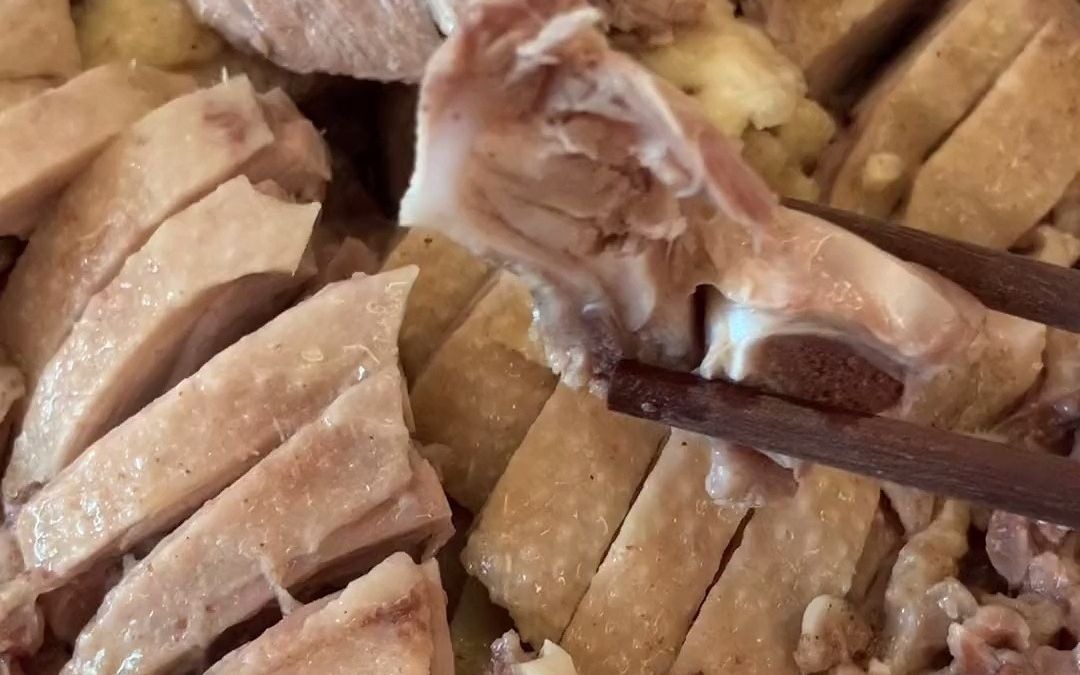 国外美食马来西亚士毛月盐水鸭盐焗鸭一只37块