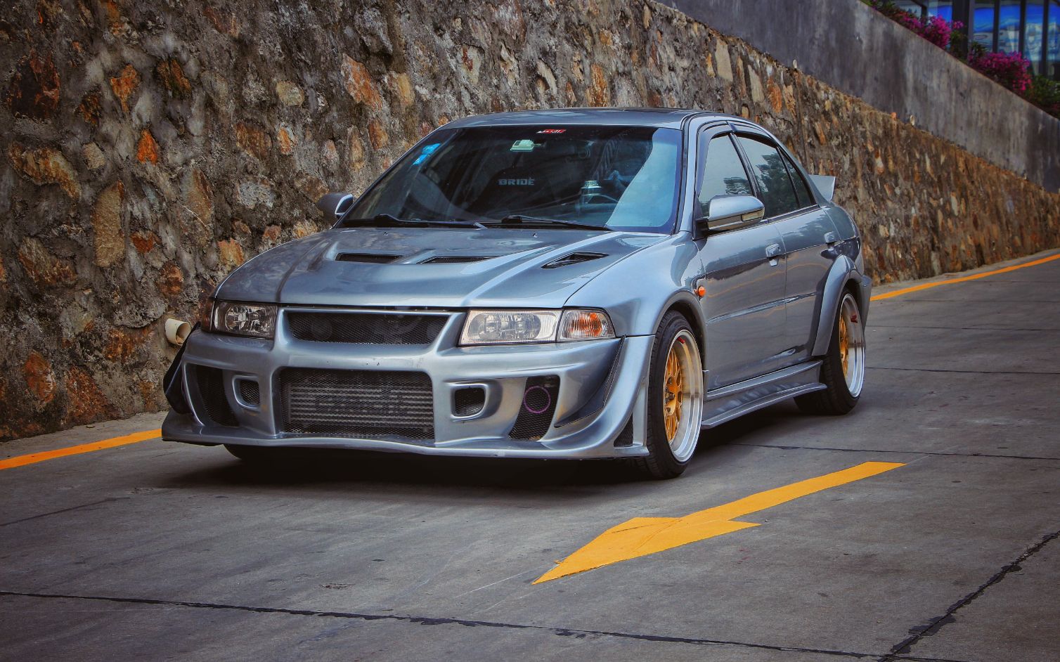 极限竞速~地平线 4—三菱 evo Ⅵ_冬季拉力