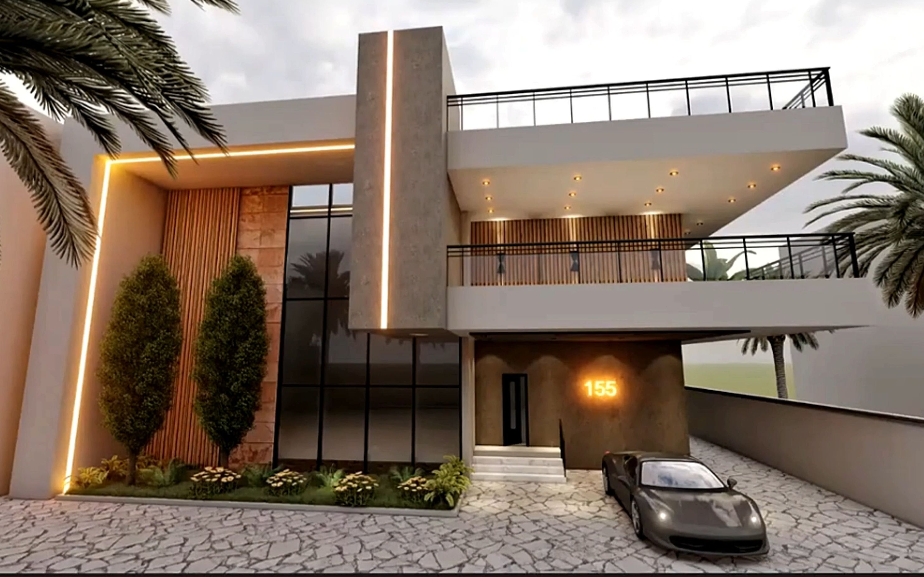 [自用]revit   lumion 模型 渲染